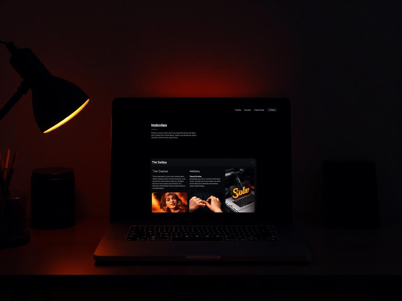 Studio website redesign